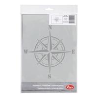 Creativ Company Flexibel sjabloon kompas a4 - thumbnail