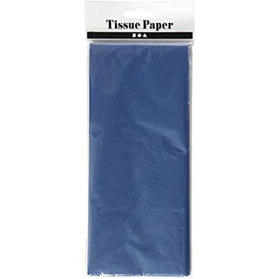 Creativ Company Tissuepapier, vel 50x70 cm, 17 gr, blauw, 10 vel/ 1 doos - thumbnail