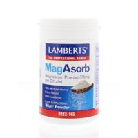 Lamberts MagAsorb (magnesium citraat) poeder 375mg 165 Gram - thumbnail