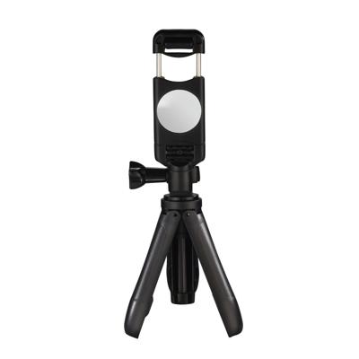 Hama Ministatief 1/4 inch Werkhoogte=10 - 20 cm Zwart Incl. smartphonehouder
