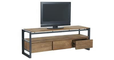D-Bodhi Fendy TV Meubel - 3-Laden - L160 X B40 X H56 Cm - Laag - Teakhout