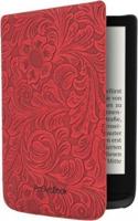PocketBook Comfort - Red Flowers E-reader hoesje Rood - thumbnail