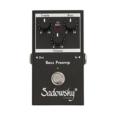 Sadowsky SBP-2 Bass Preamp equalizer effectpedaal voor basgitaar Sadowsky SBP-2 Bass Preamp equalizer effectpedaal voor basgitaar