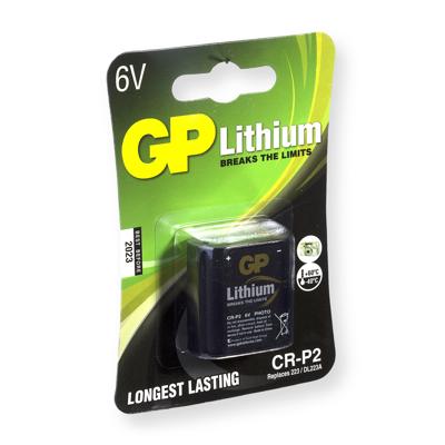 GP photo lithium crp2 6volt - 3211951