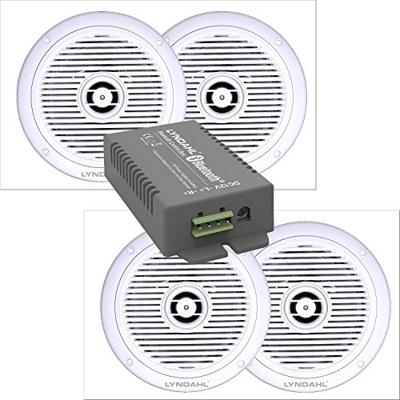 Lyndahl LYNCS180IPS4 2-weg inbouwluidsprekerset 120 W 4 Ω Wit 1 set(s)