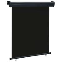 VidaXL Balkonscherm 145x250 cm zwart - thumbnail