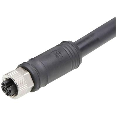 Molex 1205000228 Sensor/actuator connector, geassembleerd Aantal polen (sensoren): 4 Bus, recht 1 m 1 stuk(s) Bag