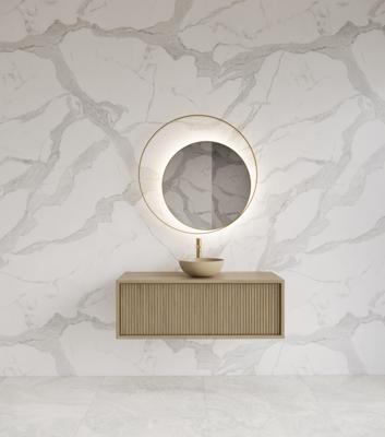 Onderkast Gliss Design Heronimus 90x45x35 cm Met Topplaat Corn Silk Onderkast Gliss Design Heronimus 90x45x35 cm Met Topplaat Corn Silk