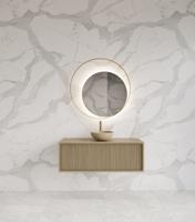 Onderkast Gliss Design Heronimus 90x45x35 cm Met Topplaat Corn Silk - thumbnail