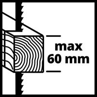 Einhell TC-JS 60/1 4321135 Decoupeerzaag 400 W - thumbnail