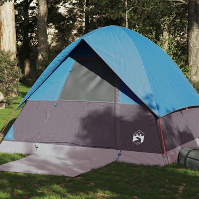 VidaXL Koepeltent 4-persoons waterdicht blauw VidaXL Koepeltent 4-persoons waterdicht blauw