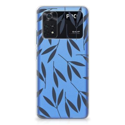 Xiaomi Poco M4 Pro 4G | TPU Case | Leaves Blue