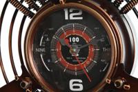 Muurklok Home ESPRIT Koper PVC Metaal Propellers 75,5 x 8 x 75 cm - thumbnail