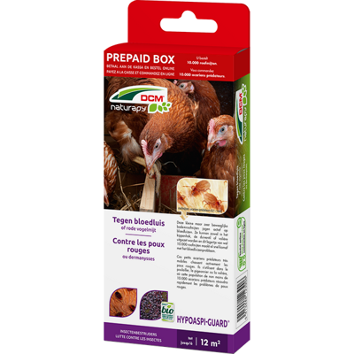 Roofmijten tegen bloedluis of rode vogelmijt 12 m2 DCM Natuurlijke Vijanden - Dcm natuurlijke vijanden