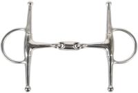 Kneveltrens Dubbelgebroken Rvs 14mm, 13,5 cm - thumbnail