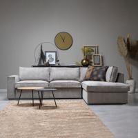 WOOOD Hoekbank 'Thomas' Rechts, kleur Groengrijs - thumbnail