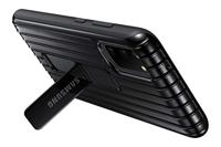 Protective Standing Cover EF-RG980 - Achterzijde behuizing voor mobiele telefoon - zwart - voor Galaxy S20, S20 5G - thumbnail
