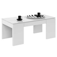 Hoofdtafel Forés Wit 100 X 68 X 43 CM - thumbnail