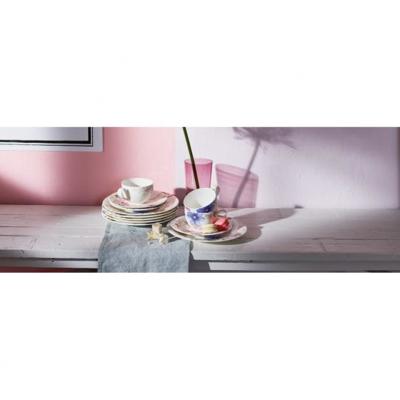 VILLEROY & BOCH - Mariefleur Gris Basic - Ontbijtbord 21cm nieuw