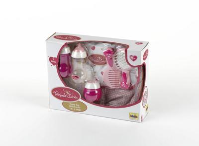 Theo Klein Baby Coralie poppenverzorgingstas met accessoires