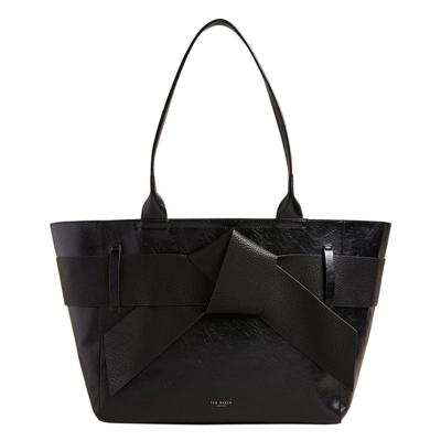 Ted Baker Jimma Large Tote PU Jet-Black