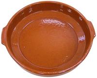 Sauspan Fackelmann Bruin Aardewerk 33,5 x 31 x 6 cm Met handvatten - thumbnail