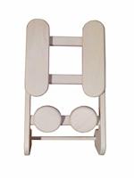 Halu ergonomische lage rugsteun voor sauna - Aspen - thumbnail