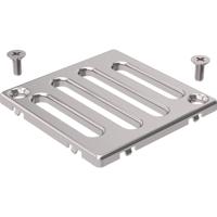 Geberit Putrooster voor Doucheput Vloer Vergrendbaar 7.1x7.1 cm RVS - thumbnail