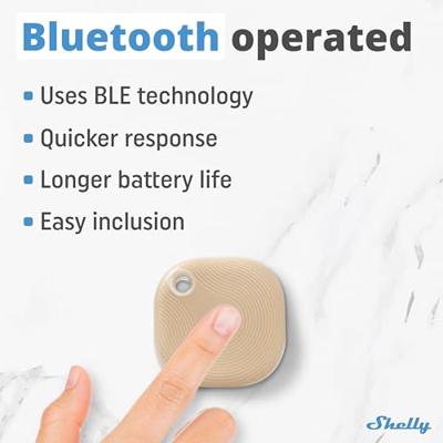 Shelly Shelly BLU Button Tough 1 Mocha Afstandsbediening, Toets Bluetooth Low Energy Shelly Shelly BLU Button Tough 1 Mocha Afstandsbediening, Toets Bluetooth Low Energy