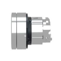 Schneider Electric ZB4BA26 ZB4BA26 Terugstelbaar (Ø) 22 mm Zonder markering Chroom, Zwart 1 stuk(s) - thumbnail