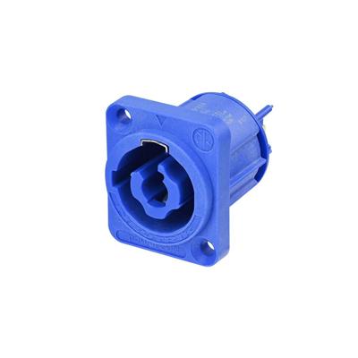 Neutrik NAC3MPXXA Netstekker powerCON Stekker, inbouw verticaal Totaal aantal polen: 2 + PE 20 A Blauw 1 stuk(s) Piece