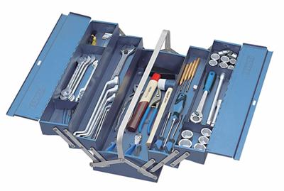Gedore 6610660 1151-1335 Gereedschapskistset Plaatstaal Blauw