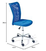 Inter Link Bureaustoel (Blauw) - thumbnail