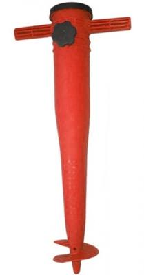 Parasolanker 400401 Rood Blauw Pistache Zilver Geel Marineblauw 32 x 16,5 x 6,50 cm (32 x 16,5 x 6,50 cm)