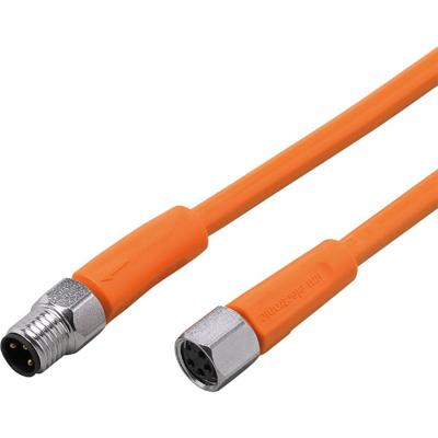 ifm Electronic EVT204 Verbindingskabel Aantal polen (sensoren): 3, 4 Stekker, recht, Bus, recht 5 m 1 stuk(s)