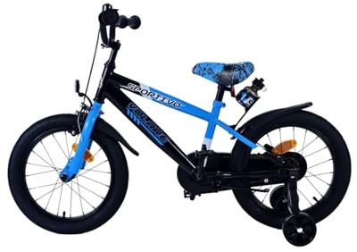 Volare sportivo kinderfiets - jongens - 16 inch - blauw zwart