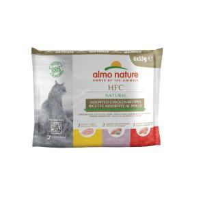 Almo Nature HFC Natural kip combipack natvoer kat (55 g) 6 x 55 g Almo Nature HFC Natural kip combipack natvoer kat (55 g) 6 x 55 g