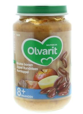 Bruine bonen appel rundvlees aardappel 8M00 200 Gram Bruine bonen appel rundvlees aardappel 8M00 200 Gram