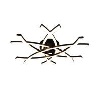 Trio Moderne plafondlampPollock 60cm zwart - R63691132 - thumbnail
