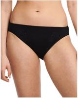 Hedona - kanten bikini slip dames - Kanten dames ondergoed - zwarte onderbroek - thumbnail