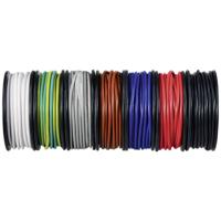 TRU COMPONENTS TC-12112348 Draad 0.14 mm² Zwart, Wit, Rood, Blauw, Bruin, Grijs, Geel-groen 1 set(s) - thumbnail