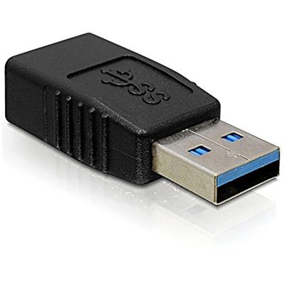 Delock USB 2.0 Adapter [1x USB-A 2.0 stekker - 1x USB 2.0 bus A] 65174 0 mm