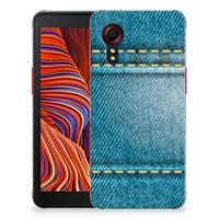Samsung Galaxy Xcover 5 | Sillicone Back Cover | Jeans - thumbnail