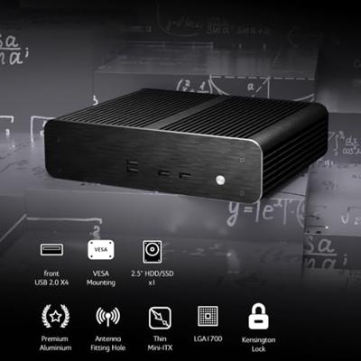 Akasa Euler TX Plus Small Form Factor (SFF) Zwart