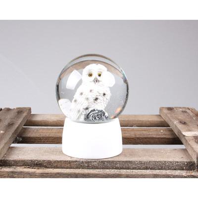 Sneeuwbol sneeuwuil 8 cm