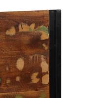 Hoofdeinde 140 cm massief gerecycled en ijzer - thumbnail