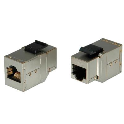 ROLINE RJ45 koppelstuk, Keystone, afgeschermd, Cat.6 (Class E) ROLINE RJ45 koppelstuk, Keystone, afgeschermd, Cat.6 (Class E)