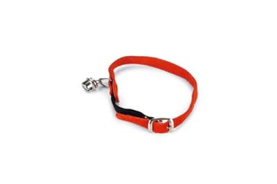 Suede kattenbandje met elastiek en bel - Zwart Suede kattenbandje met elastiek en bel - Zwart