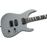 Jackson American Series Soloist SL2 DX HT EB Satin Porsche Gray elektrische gitaar met foam core case - thumbnail