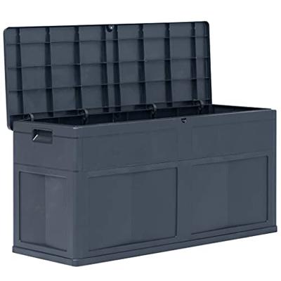 VidaXL Opbergkist 320 l zwart VidaXL Opbergkist 320 l zwart